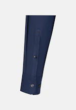 Shaped Performancehemd Uni in Dunkelblau |  Seidensticker Onlineshop