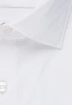 Shaped Performance shirt Plain in White |  Seidensticker Onlineshop