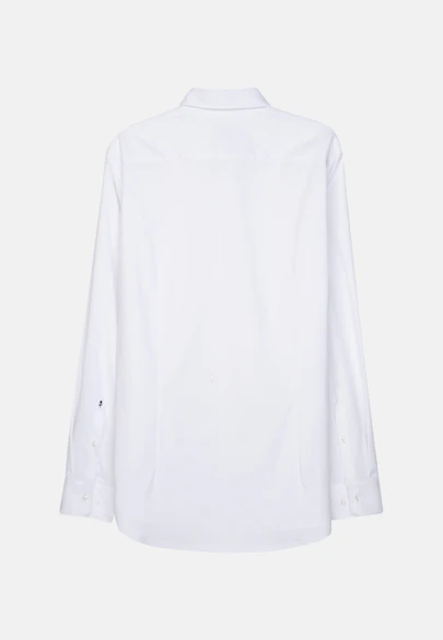 Shaped Performance shirt Plain in White |  Seidensticker Onlineshop