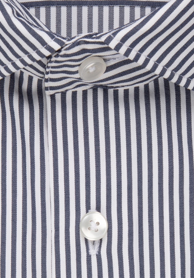 Easy-iron Performance shirt in Regular with Kent-Collar in Dark Blue |  Seidensticker Onlineshop