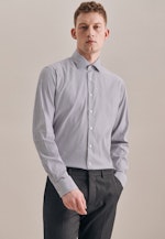 Regular Chemise performance rayures in Bleu Foncé |  Seidensticker Onlineshop