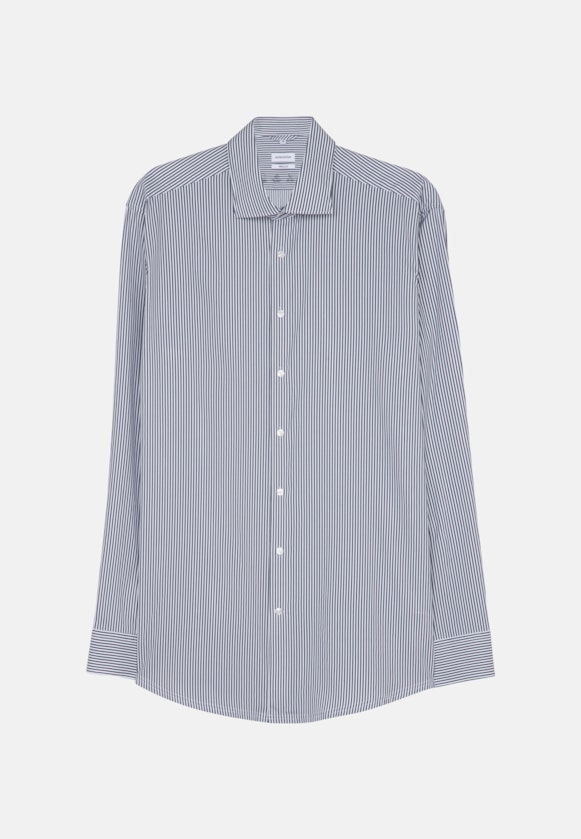 Regular Chemise performance rayures in Bleu Foncé |  Seidensticker Onlineshop