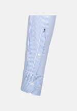 Regular Performance shirt Stripe in Light Blue |  Seidensticker Onlineshop