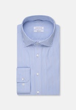 Regular Performancehemd Streifen in Hellblau |  Seidensticker Onlineshop