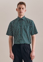Regular Chemise Business Imprimé in Vert |  Seidensticker Onlineshop