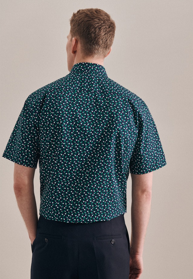Regular Chemise Business Imprimé in Vert |  Seidensticker Onlineshop