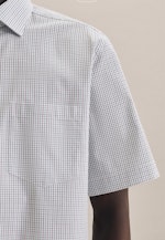 Regular Oxfordhemd Karo in Grün |  Seidensticker Onlineshop