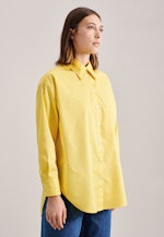 Twill Long Blouse in Yellow |  Seidensticker Onlineshop