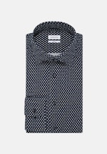Slim Jerseyhemd Druck in Dunkelblau |  Seidensticker Onlineshop