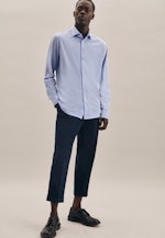 Shaped Jerseyhemd Uni in Hellblau |  Seidensticker Onlineshop