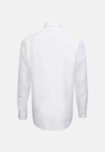 Regular Linen shirt Plain in White |  Seidensticker Onlineshop