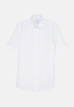 Regular Linen shirt Plain in White |  Seidensticker Onlineshop