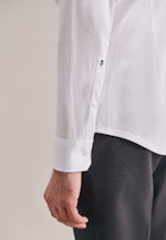 Shaped Jerseyhemd Uni in Weiß |  Seidensticker Onlineshop