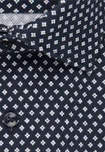 Shaped Jerseyhemd Uni in Dunkelblau |  Seidensticker Onlineshop