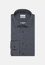 Shaped Jerseyhemd Uni in Dunkelblau |  Seidensticker Onlineshop
