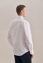 Shaped Business Hemd Uni in Weiß |  Seidensticker Onlineshop