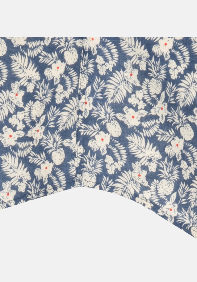 Linen Short sleeve Linen shirt in Shaped with Kent-Collar in Brown |  Seidensticker Onlineshop