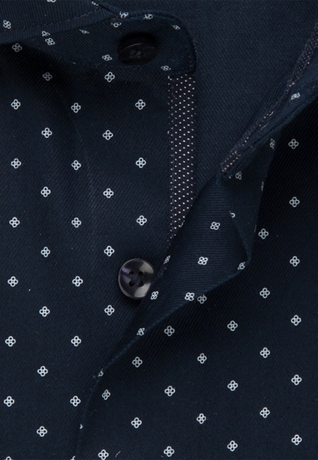 Shaped Chemise Business Imprimé in Bleu Foncé |  Seidensticker Onlineshop
