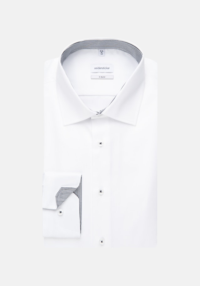 X-Slim Business Hemd Uni in Weiß | Seidensticker Onlineshop