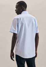 Regular Chemise Business uni in Bleu Moyen |  Seidensticker Onlineshop