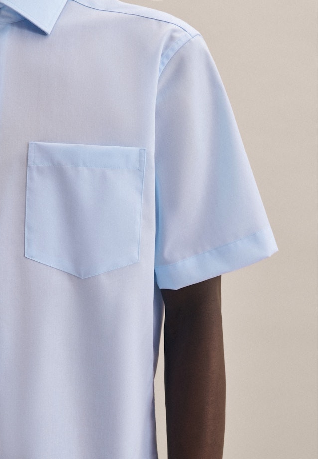 Regular Chemise Business uni in Bleu Moyen |  Seidensticker Onlineshop