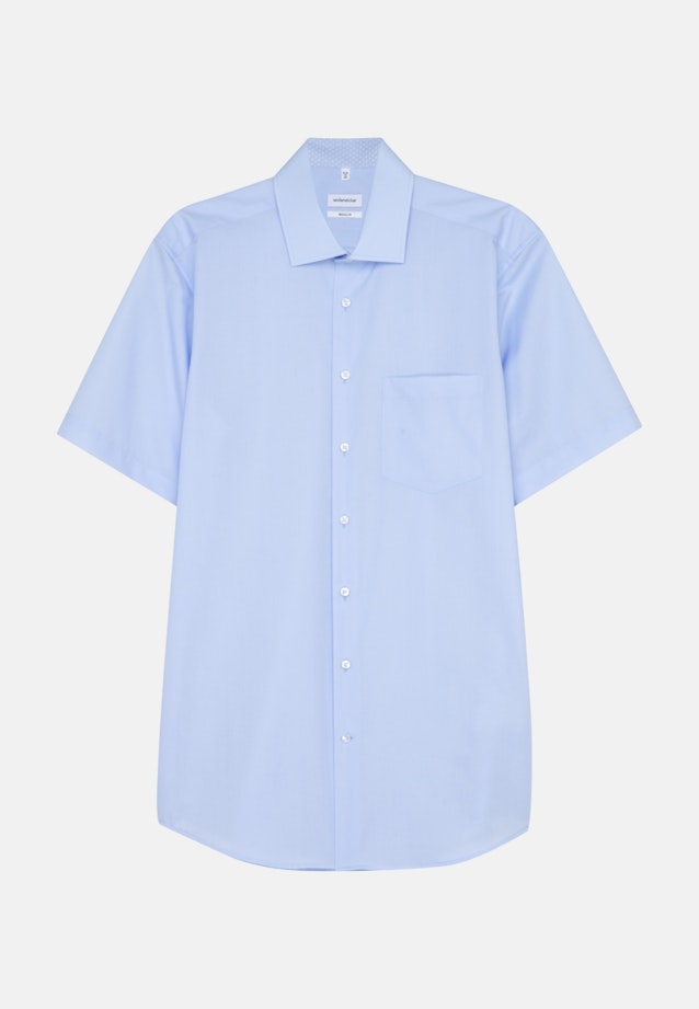 Regular Chemise Business uni in Bleu Moyen |  Seidensticker Onlineshop
