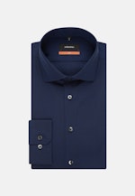 Shaped Business Hemd Uni in Dunkelblau |  Seidensticker Onlineshop