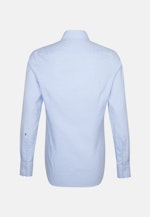 Shaped Oxfordhemd Druck in Hellblau |  Seidensticker Onlineshop