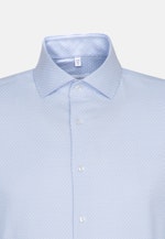 Shaped Oxfordhemd Druck in Hellblau |  Seidensticker Onlineshop