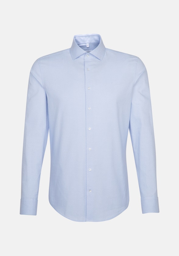 Oxford Oxfordhemd in Shaped mit Kentkraag und extra langem Arm in Lichtblauw |  Seidensticker Onlineshop