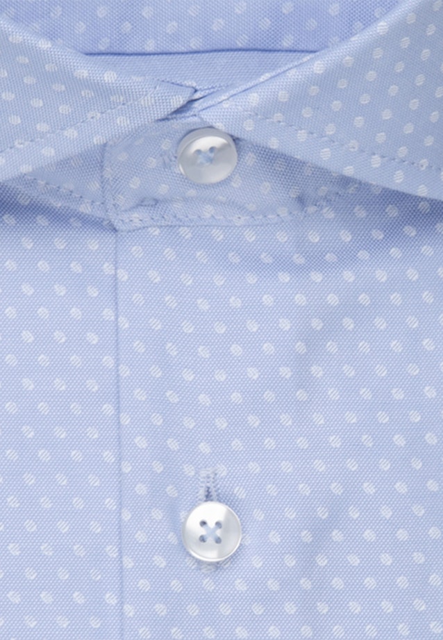 Oxford Kurzarm Oxfordhemd in Shaped mit Kentkragen in Hellblau |  Seidensticker Onlineshop