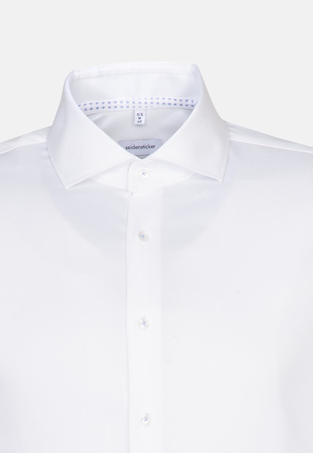 Slim Business Hemd Uni in Weiß |  Seidensticker Onlineshop