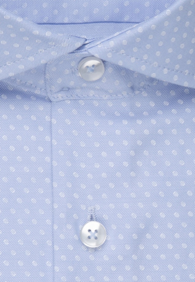 Slim Oxfordhemd Druck in Hellblau |  Seidensticker Onlineshop