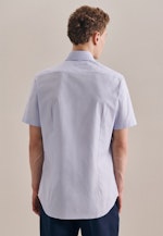 Slim Oxfordhemd Druck in Hellblau |  Seidensticker Onlineshop