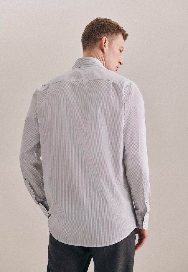 Non-iron Twill Business Shirt in Regular with Kent-Collar in White |  Seidensticker Onlineshop