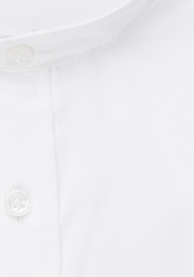 Non-iron Twill Business overhemd in Regular with Opstaande Kraag in Wit |  Seidensticker Onlineshop