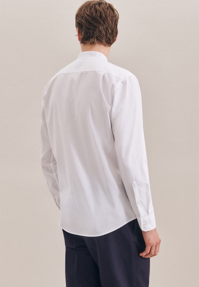 Regular Business Shirt Uni in White |  Seidensticker Onlineshop