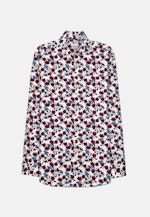 Regular Business Hemd Print in Rot |  Seidensticker Onlineshop