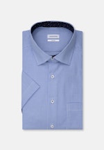 Shaped Business Shirt Check in Light Blue |  Seidensticker Onlineshop