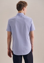 Slim Business Shirt Check in Light Blue |  Seidensticker Onlineshop