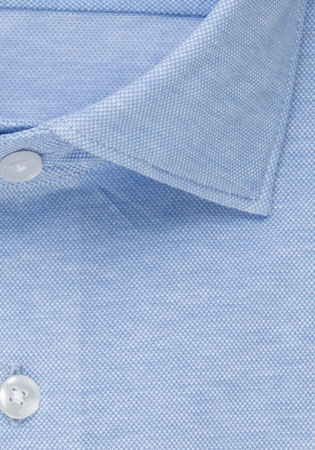 Regular Jerseyhemd Uni in Hellblau | Seidensticker Onlineshop