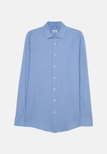Regular Jerseyhemd Uni in Hellblau |  Seidensticker Onlineshop