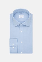Regular Jerseyhemd Streifen in Hellblau |  Seidensticker Onlineshop
