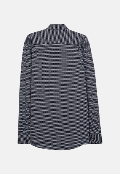 Regular Jerseyhemd Uni in Dunkelblau |  Seidensticker Onlineshop