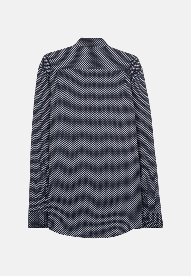 Regular Jerseyhemd Uni in Dunkelblau |  Seidensticker Onlineshop