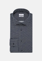 Regular Jerseyhemd Druck in Dunkelblau |  Seidensticker Onlineshop