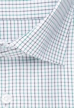 Shaped Chemise oxford Carreaux in Vert |  Seidensticker Onlineshop