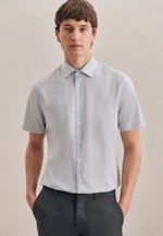 Shaped Chemise oxford Carreaux in Vert |  Seidensticker Onlineshop