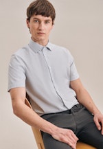 Shaped Oxfordhemd Karo in Grün |  Seidensticker Onlineshop