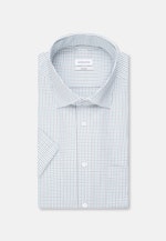 Shaped Oxfordhemd Karo in Grün |  Seidensticker Onlineshop